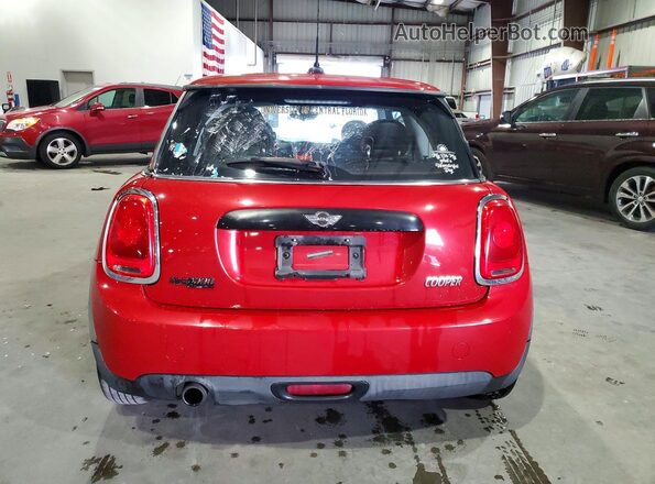 WMWXP5C52G2D14701 2016 MINI COOPER Red Front interior view