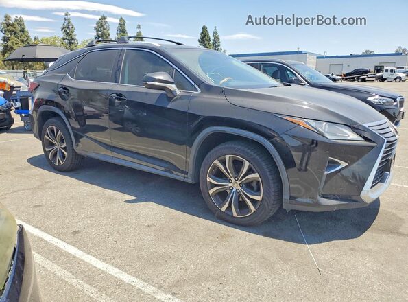 2T2BZMCAXGC007480 2016 LEXUS RX Черный Вид спереди