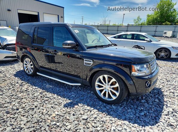 SALAK2V63GA800117 2016 LAND ROVER LR4 Black Widok z przodu