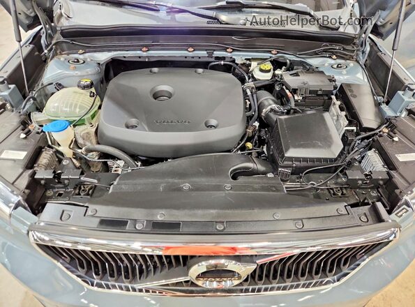 YV4162UK0L2278235 2020 VOLVO XC40 Blue Widok naklejki z numerem VIN