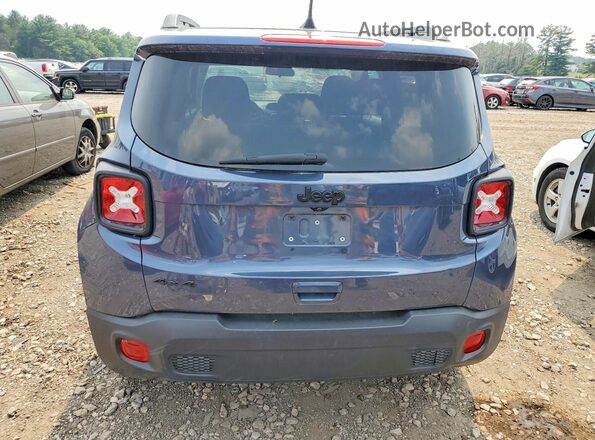 ZACNJBAB5KPK67434 2019 JEEP RENEGADE Blue Widok wnętrza z przodu