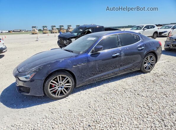 ZAM57RSA9H1226650 2017 MASERATI GHIBLI Black Trasero izquierdo
