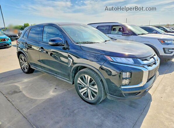 JA4AR3AU4LU023642 2020 MITSUBISHI OUTLANDER Black Вид спереду