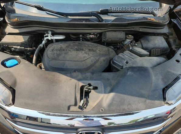 5FNYF6H85GB055232 2016 HONDA PILOT Черный Вид подкапотного пространства