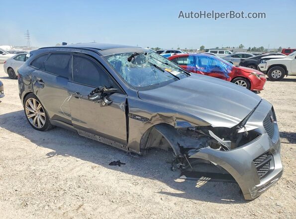 SADCL2BV6HA893357 2017 JAGUAR F-PACE Gray Widok z przodu