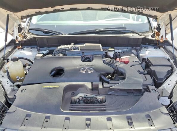 3PCAJ5M10LF102521 2020 INFINITI QX50 White Vista de la etiqueta del VIN