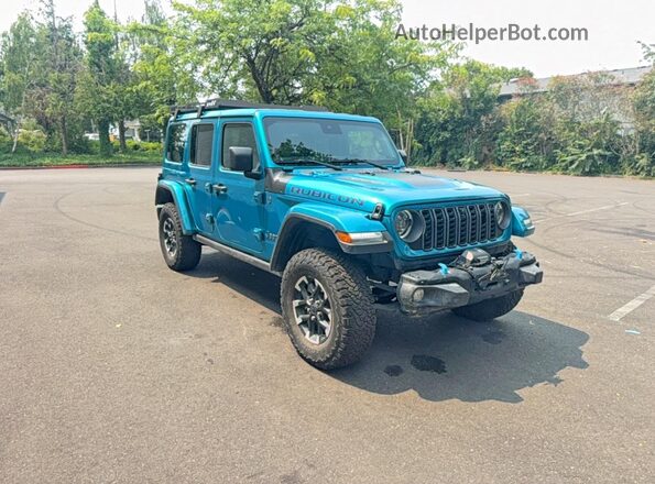 1C4RJXR62RW199292 2024 JEEP WRANGLER Blue Հետևի ձախ