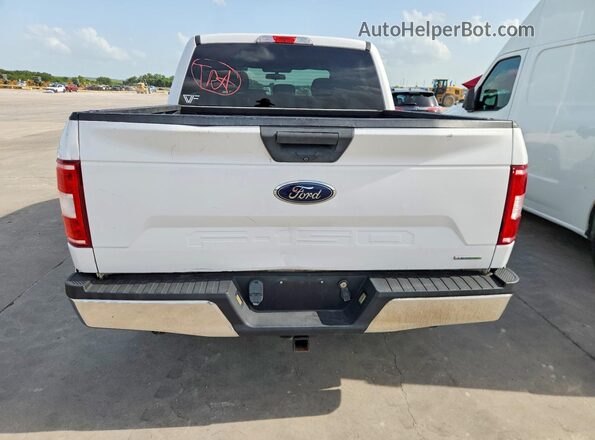 1FTEW1CP1JKD53582 2018 FORD F150 Белый Вид салона спереди
