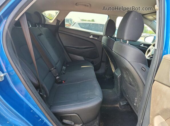 KM8J3CA47LU143289 2020 HYUNDAI TUCSON Blue ძრავის განყოფილების ხედი