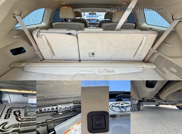 5TDKKRFH9GS155738 2016 TOYOTA HIGHLANDER White 