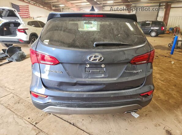 5NMZT3LB3HH039433 2017 HYUNDAI SANTA Синий Вид салона спереди