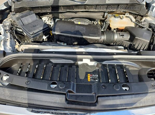 3GCUKGELXSG164829 2025 CHEVROLET SILVERADO White Vista del compartimento del motor