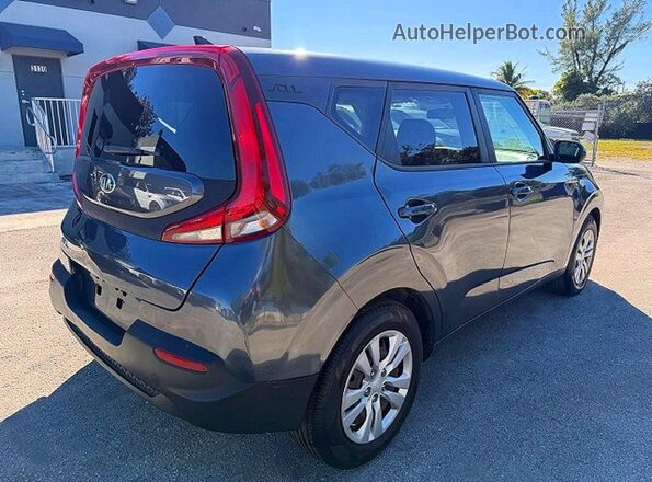 KNDJ23AU7L7011770 2020 KIA SOUL Угольный Передняя правая четверть