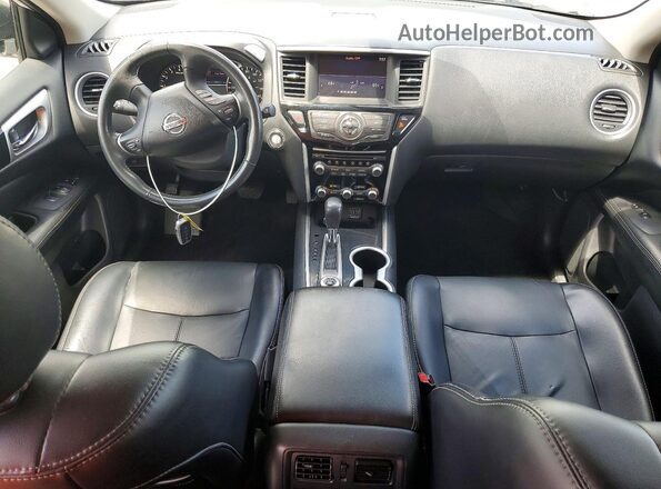 5N1DR2MM1JC617242 2018 NISSAN PATHFINDER White Առջևի վահանակի տեսք