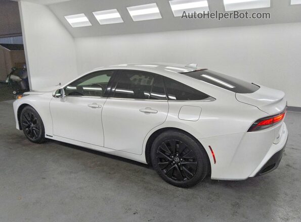 JTDAAAAA6NA004764 2022 TOYOTA MIRAI White Задня права чверть