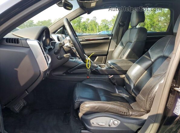 WP1AA2A25HKA85543 2017 PORSCHE CAYENNE Black Вид панелі приладів