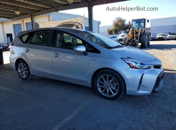 JTDZN3EU0HJ055866 2017 TOYOTA PRIUS Silver წინა ხედი
