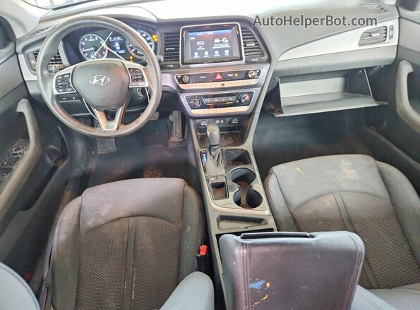 5NPE24AF8KH750200 2019 HYUNDAI SONATA Серый Вид щитка приборов
