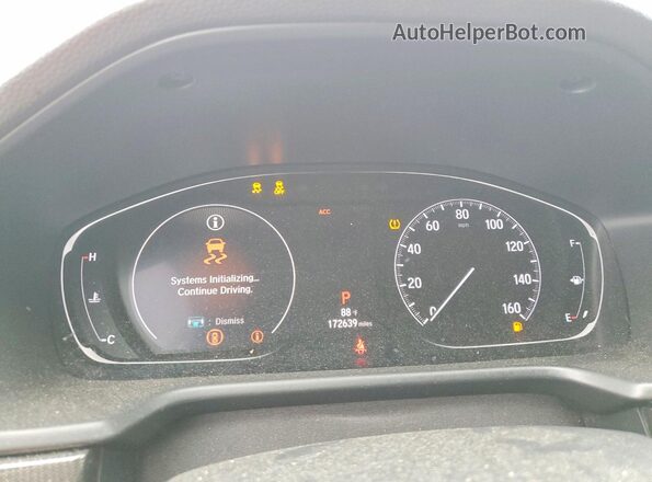 1HGCV1F38KA110007 2019 HONDA ACCORD Red უკანა სავარძლების ხედი