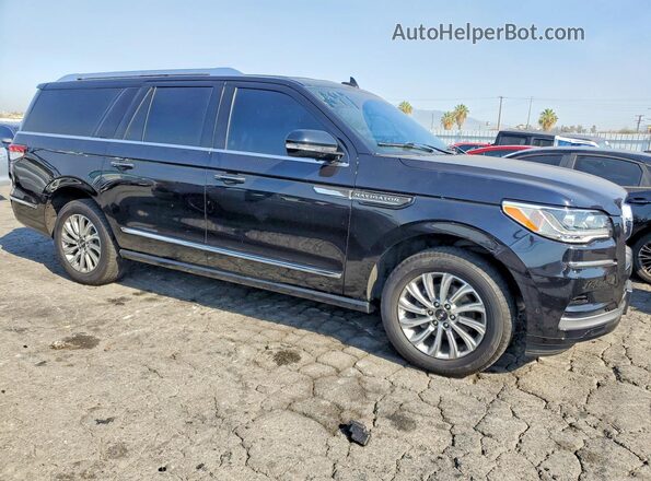 5LMJJ3MT8NEL13842 2022 LINCOLN NAVIGATOR Black წინა ხედი