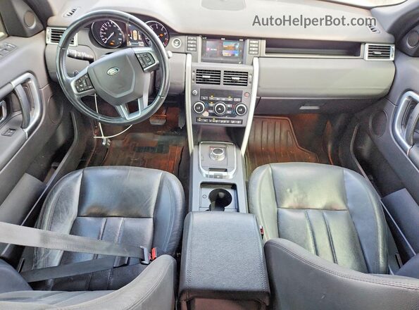 SALCR2BG7GH587360 2016 LAND ROVER DISCOVERY Silver Widok zestawu wskaźników