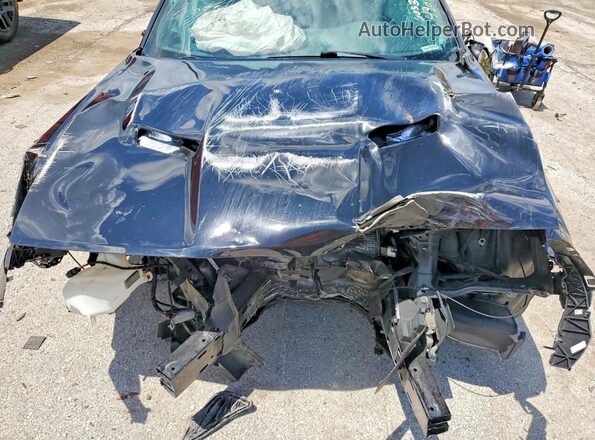 2C3CDZAG6MH603347 2021 DODGE CHALLENGER Black Vista del compartimento del motor