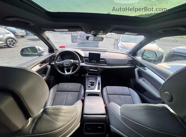 WA1A4BFY2J2020221 2018 AUDI SQ5 Black Vista del cuadro de instrumentos