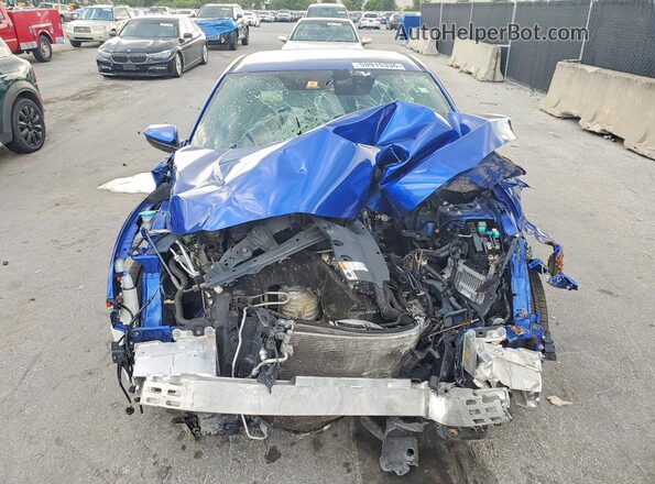2HGFC2F80MH533771 2021 HONDA CIVIC Blue Հետևի տեսք