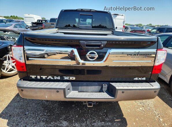 1N6BA1F45GN508223 2016 NISSAN TITAN Black Vista interior delantera