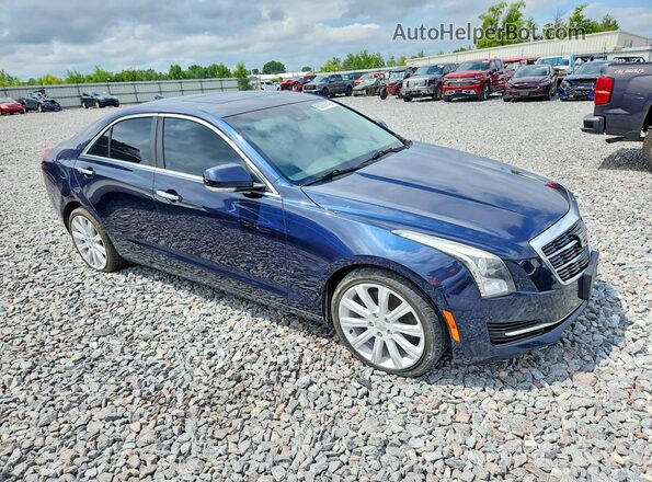 1G6AF5SX3J0131972 2018 CADILLAC ATS Синий Вид спереди