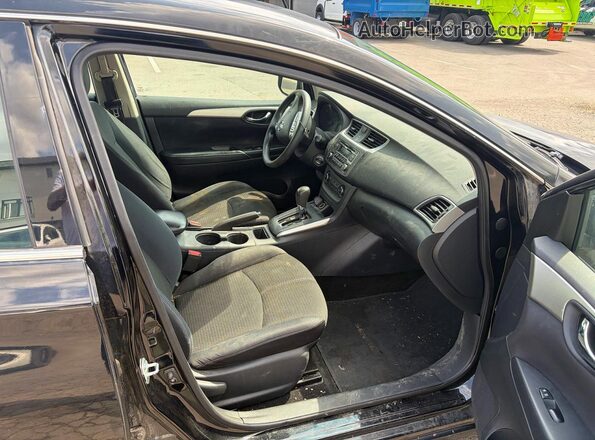 3N1AB7AP1GL636140 2016 NISSAN SENTRA Black Հետևի տեսք