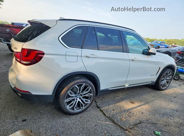 5UXKR0C59G0P27345 2016 BMW X5 Белый Передняя правая четверть