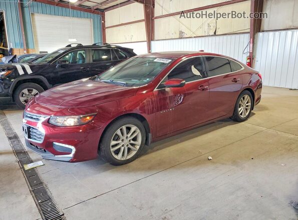 1G1ZE5ST3GF279537 2016 CHEVROLET MALIBU Red Задня ліва чверть