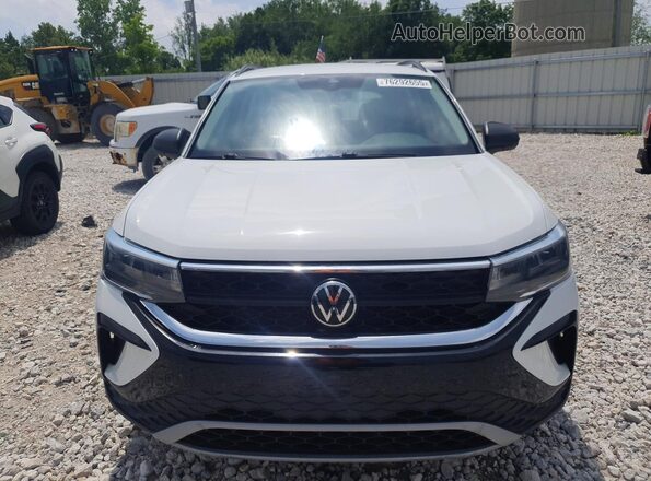 3VVDX7B28PM320518 2023 VOLKSWAGEN TAOS White Հետևի տեսք