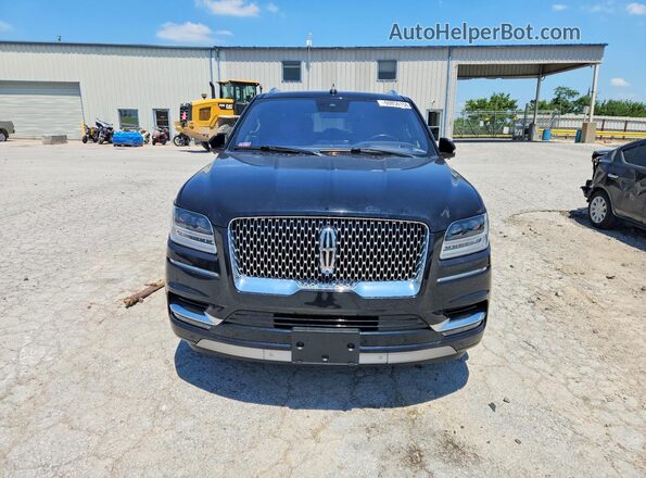 5LMJJ3LT6KEL25128 2019 LINCOLN NAVIGATOR Black Rear view