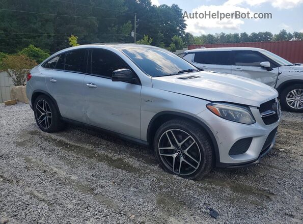 4JGED6EB3JA095586 2018 MERCEDES-BENZ GLE Silver Vista frontal