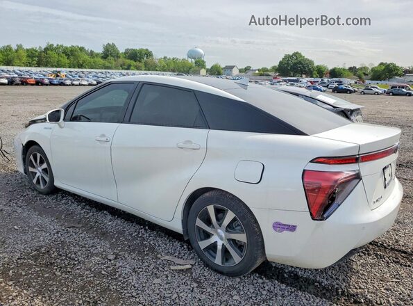 JTDBVRBD9KA006312 2019 TOYOTA MIRAI White Задня ліва чверть