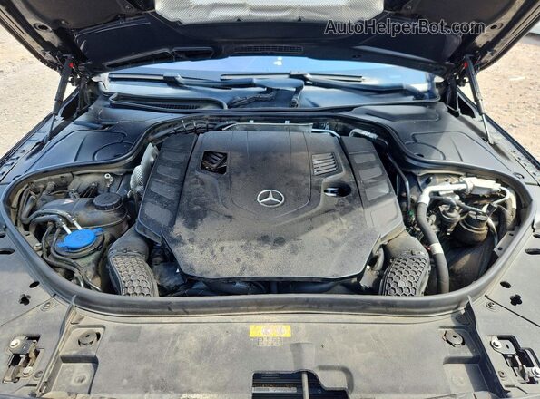 WDDUG8GB2JA402610 2018 MERCEDES-BENZ S Black Widok komory silnika