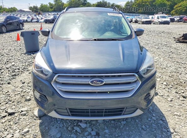 1FMCU9HD5KUA68671 2019 FORD ESCAPE Серый Вид сзади