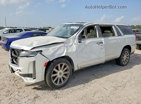 1GYS4MKL7NR176102 2022 CADILLAC ESCALADE White Rear left