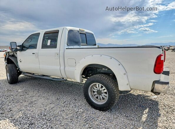 1FT8W3BT0GEB61536 2016 FORD F350 White Trasero derecho