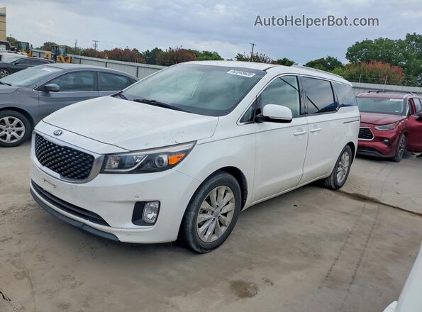 KNDMC5C13H6253848 2017 KIA SEDONA White Հետևի ձախ