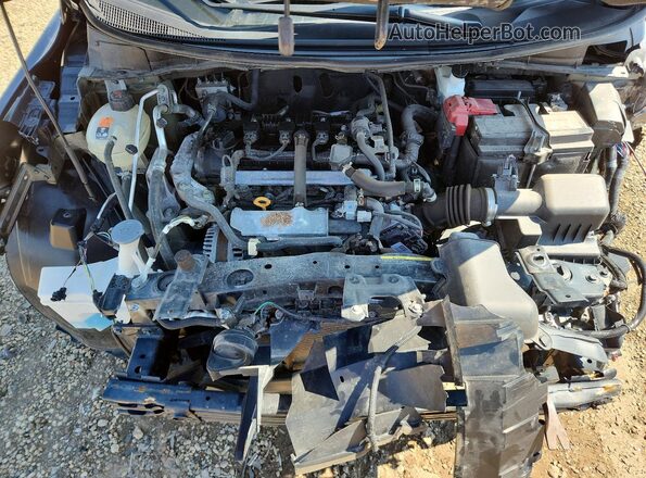 3N1CN8EV3RL918751 2024 NISSAN VERSA Black Вид підкапотного простору