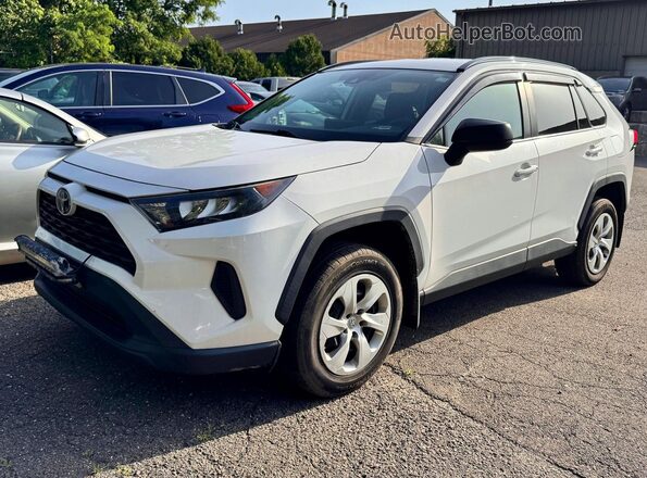 2T3F1RFVXKC029357 2019 TOYOTA RAV4 White Trasero derecho