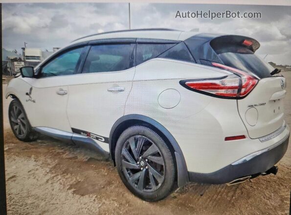 5N1AZ2MH3HN148689 2017 NISSAN MURANO White უკანა მარჯვენა