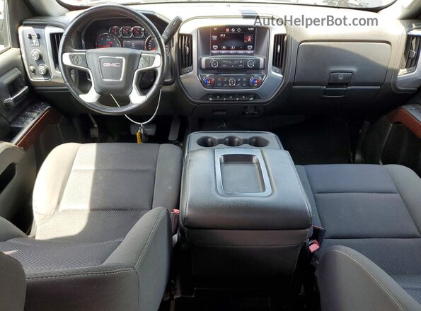 1GTV2MEC1GZ319889 2016 GMC SIERRA Black Вид щитка приладів