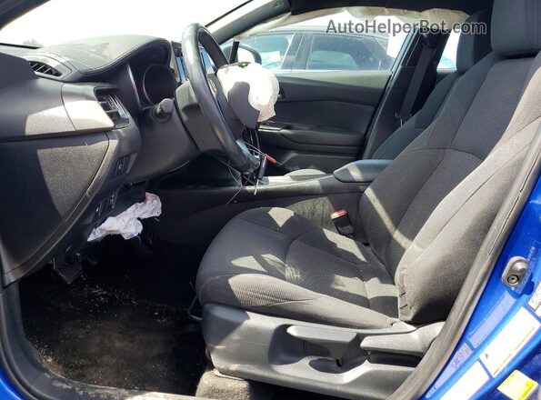 NMTKHMBX2JR055503 2018 TOYOTA C-HR Blue Dashboard view
