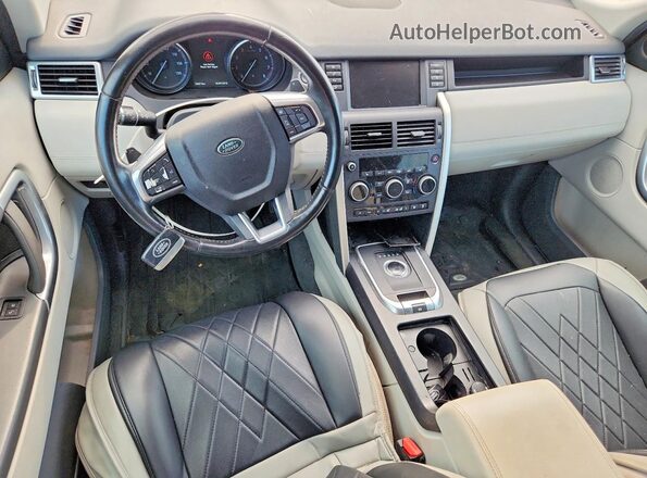 SALCP2BG9HH700894 2017 LAND ROVER DISCOVERY Green Vista del cuadro de instrumentos