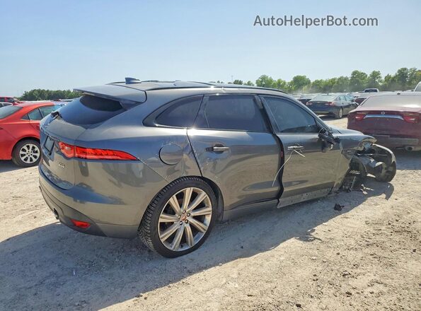 SADCL2BV6HA893357 2017 JAGUAR F-PACE Gray Przód prawy