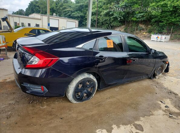 2HGFC2F59JH536170 2018 HONDA CIVIC Black Przód prawy